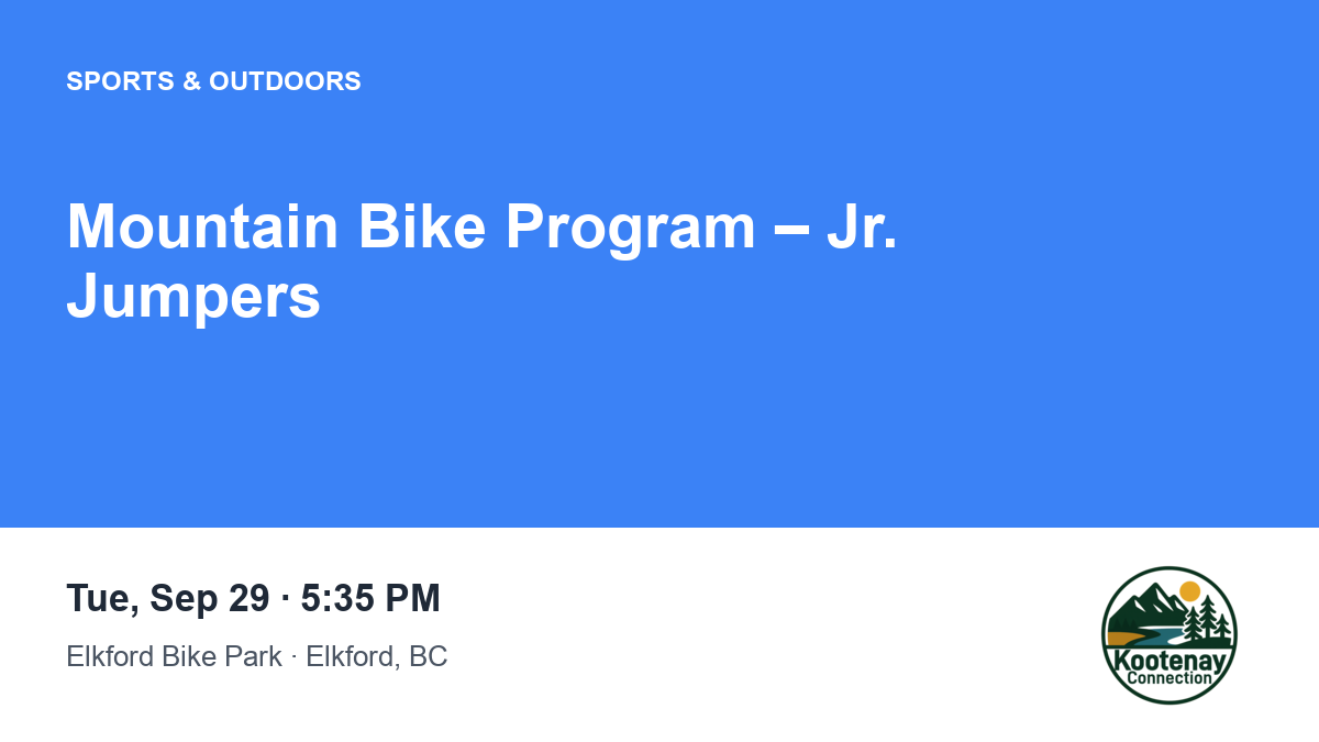 Mountain Bike Program – Jr. Jumpers