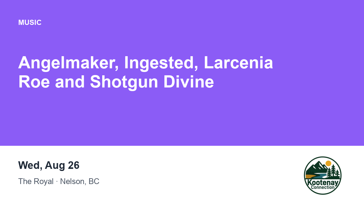 Angelmaker, Ingested, Larcenia Roe and Shotgun Divine