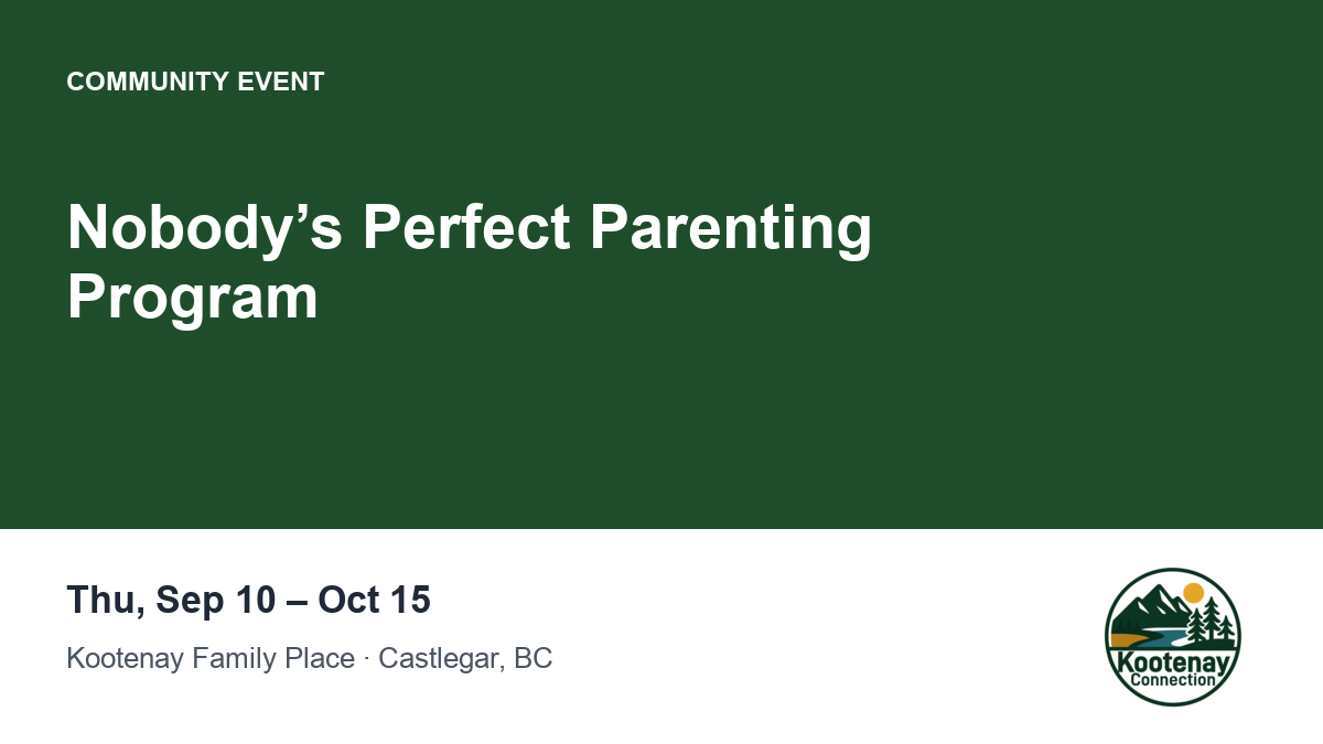 Nobody’s Perfect Parenting Program