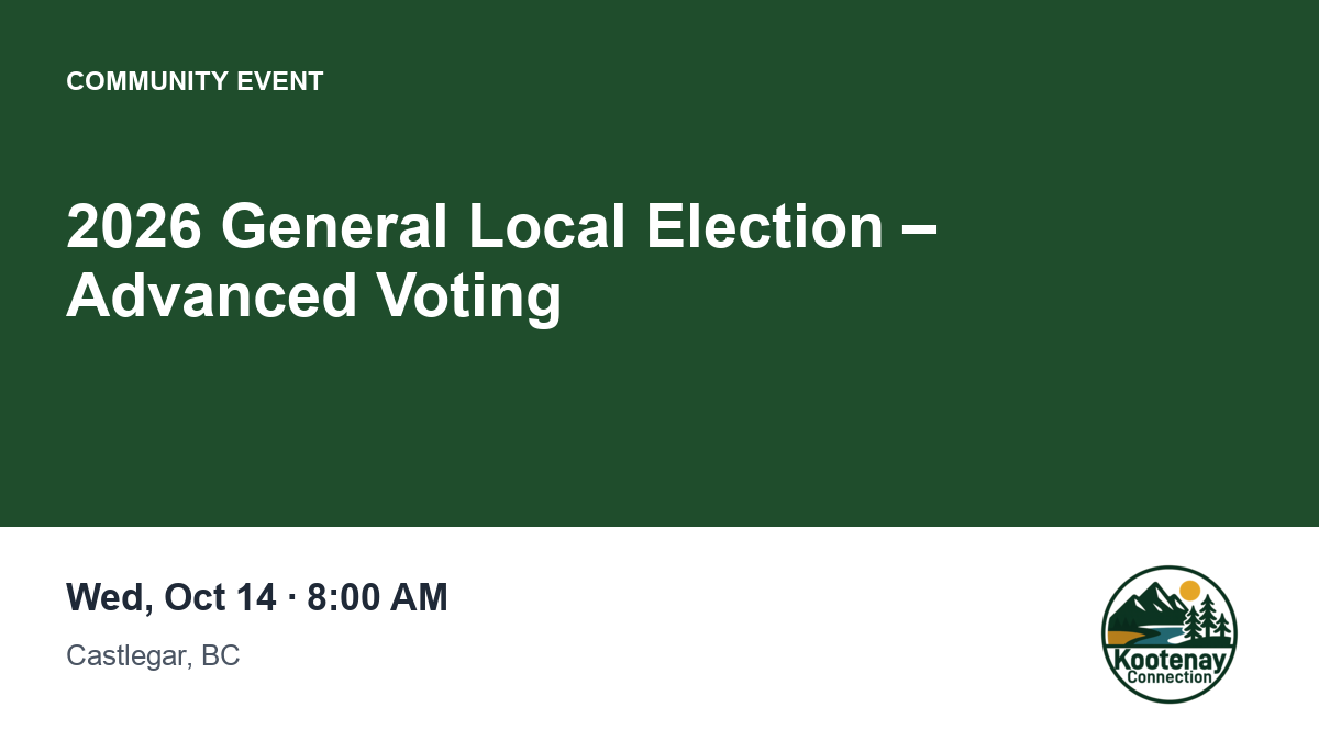 2026 General Local Election – Advanced Voting