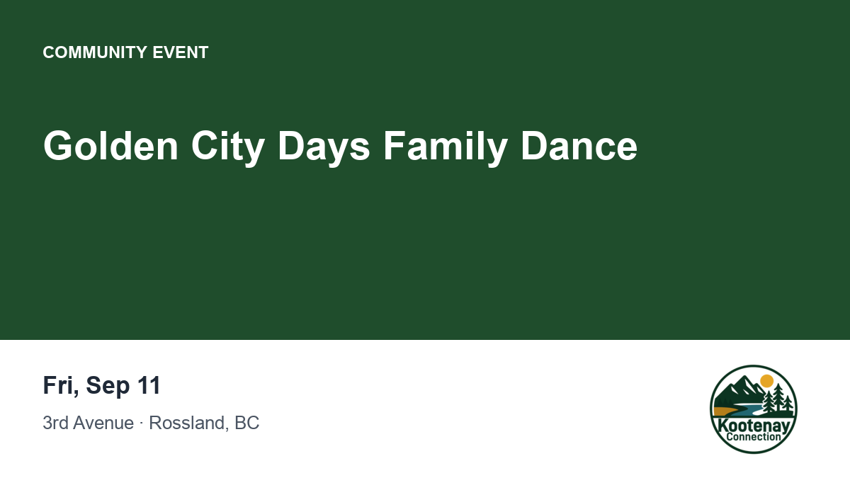 Golden City Days Family Dance